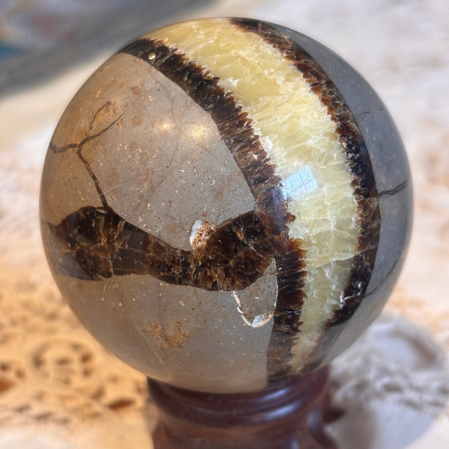 Septarian Sphere (SES01)