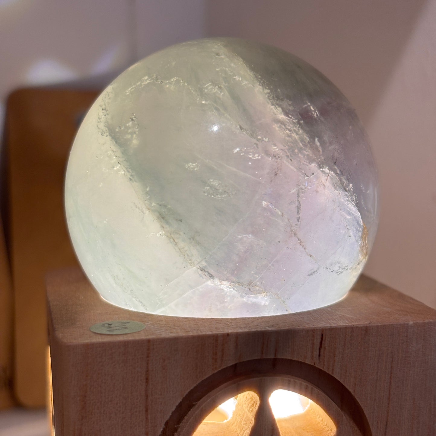 Blue Fluorite Sphere (BFS02)