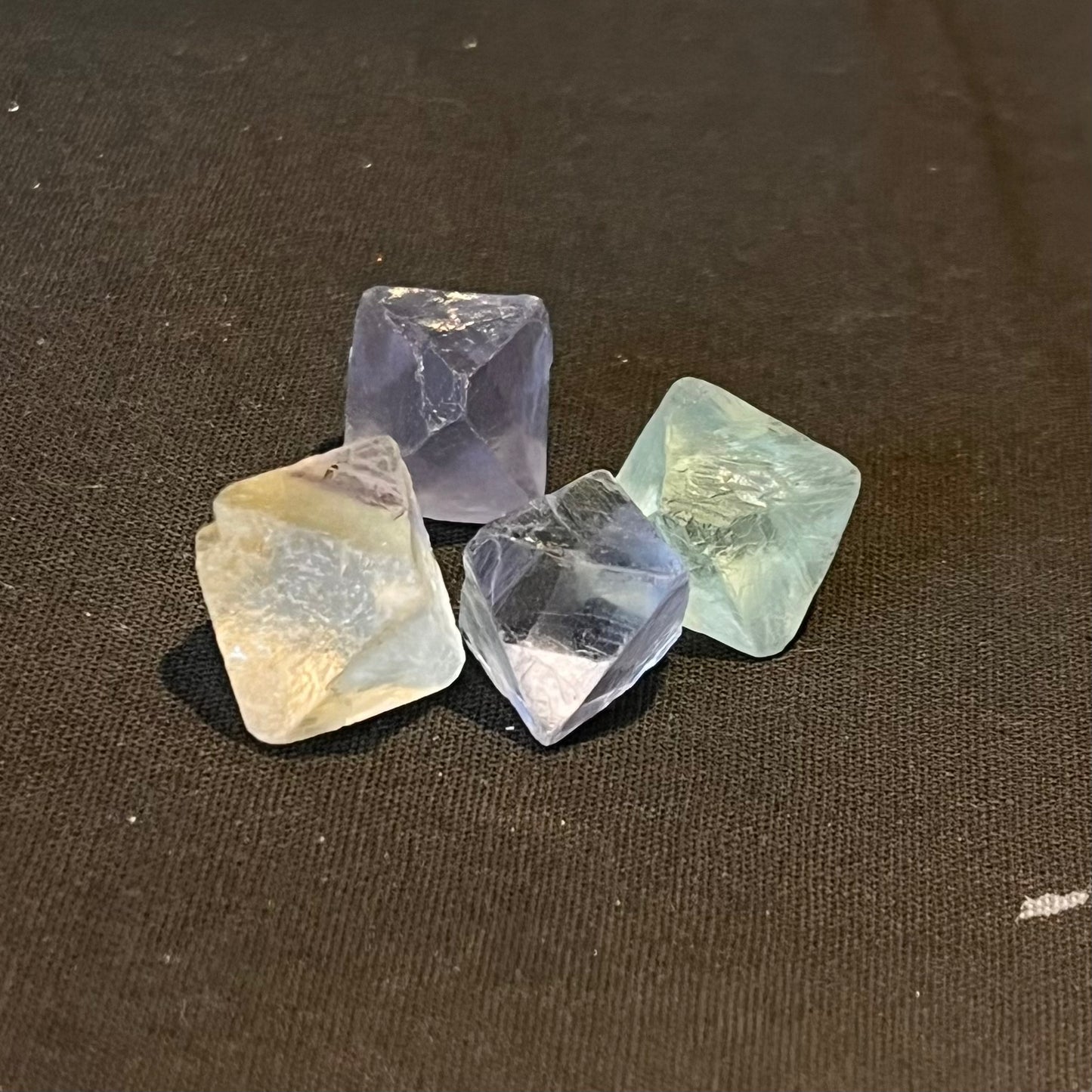 Rainbow Fluorite Octahedron