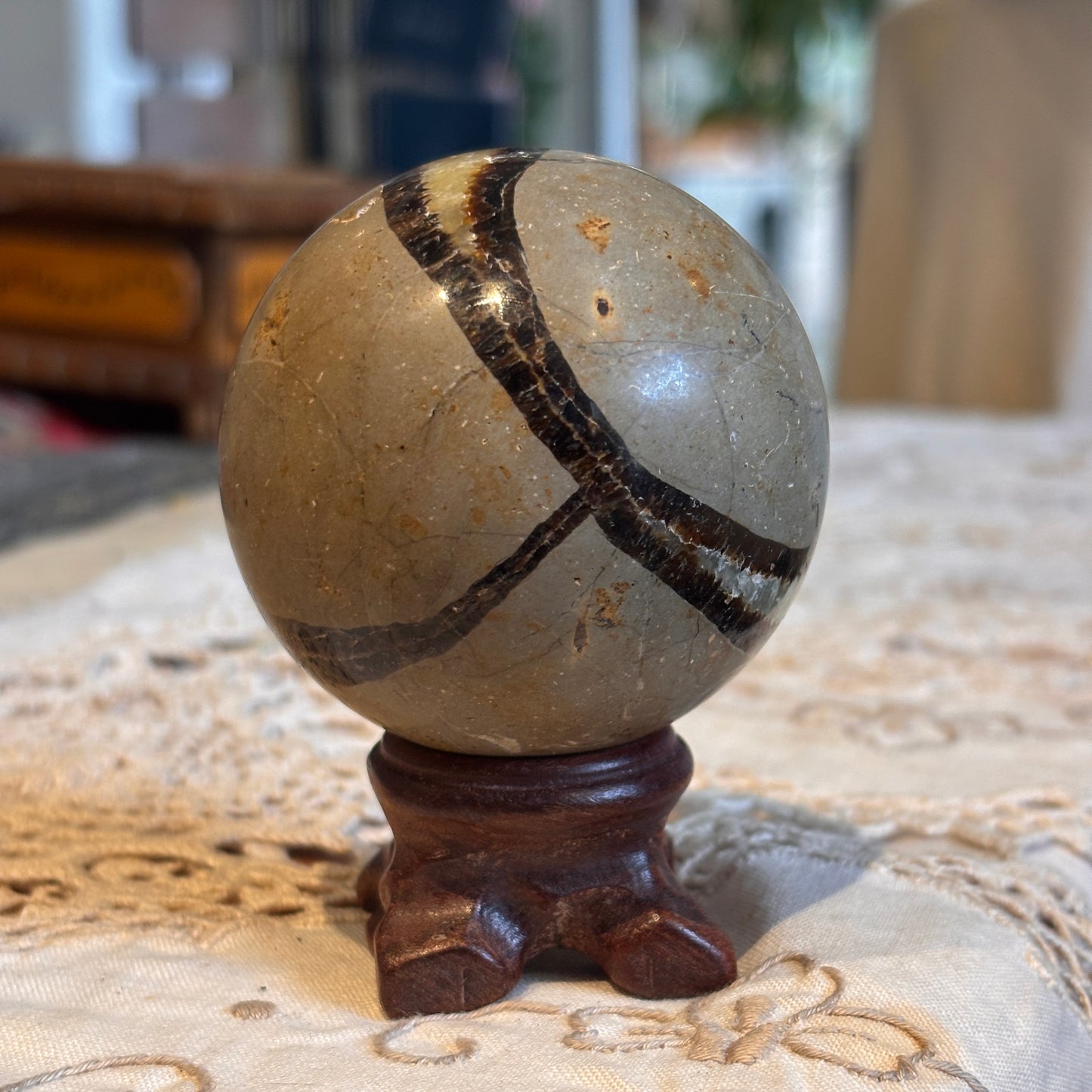 Septarian Sphere (SES01)