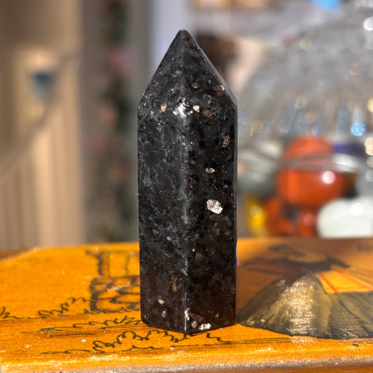 Coppernite "Indian Nuummite" Pillar (CNP2)