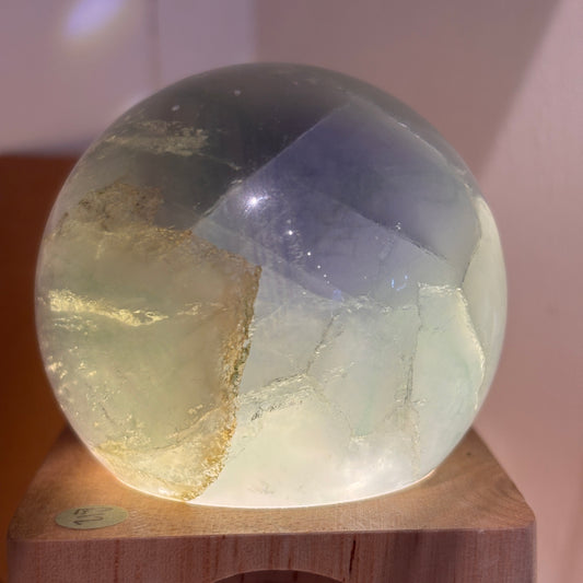 Blue Fluorite Sphere (BFS01)