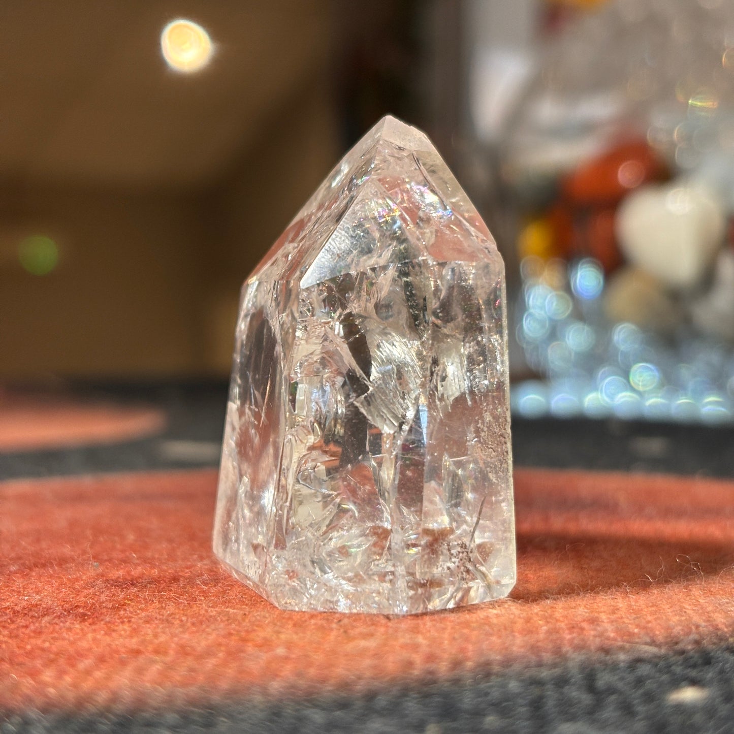 Fire & Ice Quartz Pillar (FIP1)