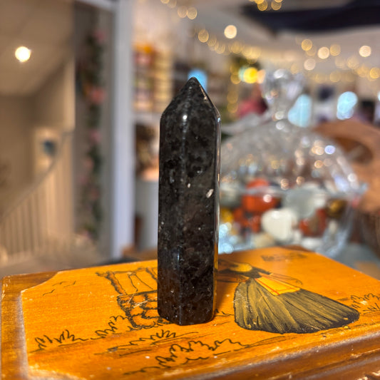 Coppernite "Indian Nuummite" Pillar (CNP1)