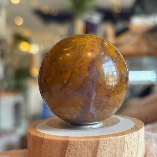 Ocean Jasper Sphere (OJS1)