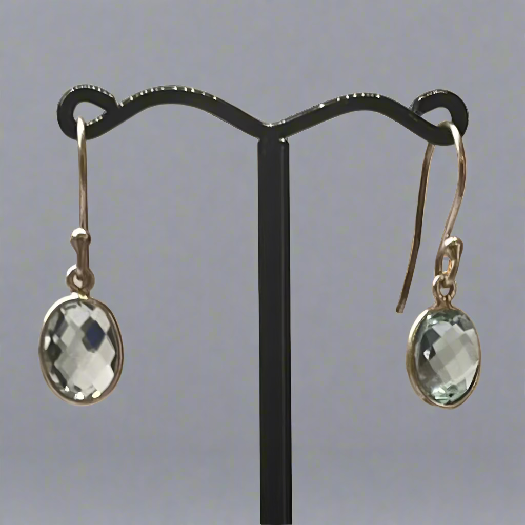 Sterling Silver Aquamarine Earrings