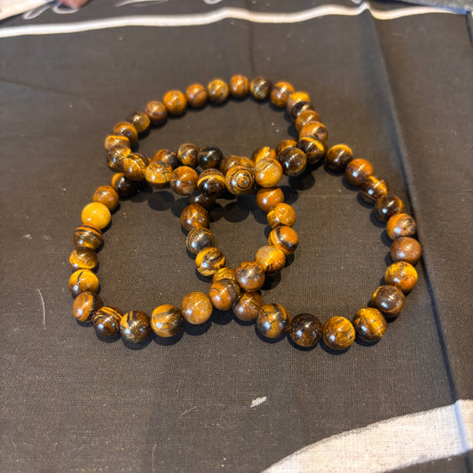 Tiger Eye Bracelet (8mm)