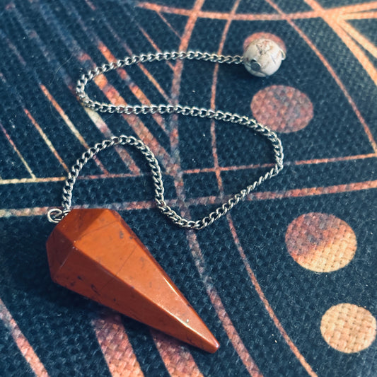 Red Jasper Pendulum