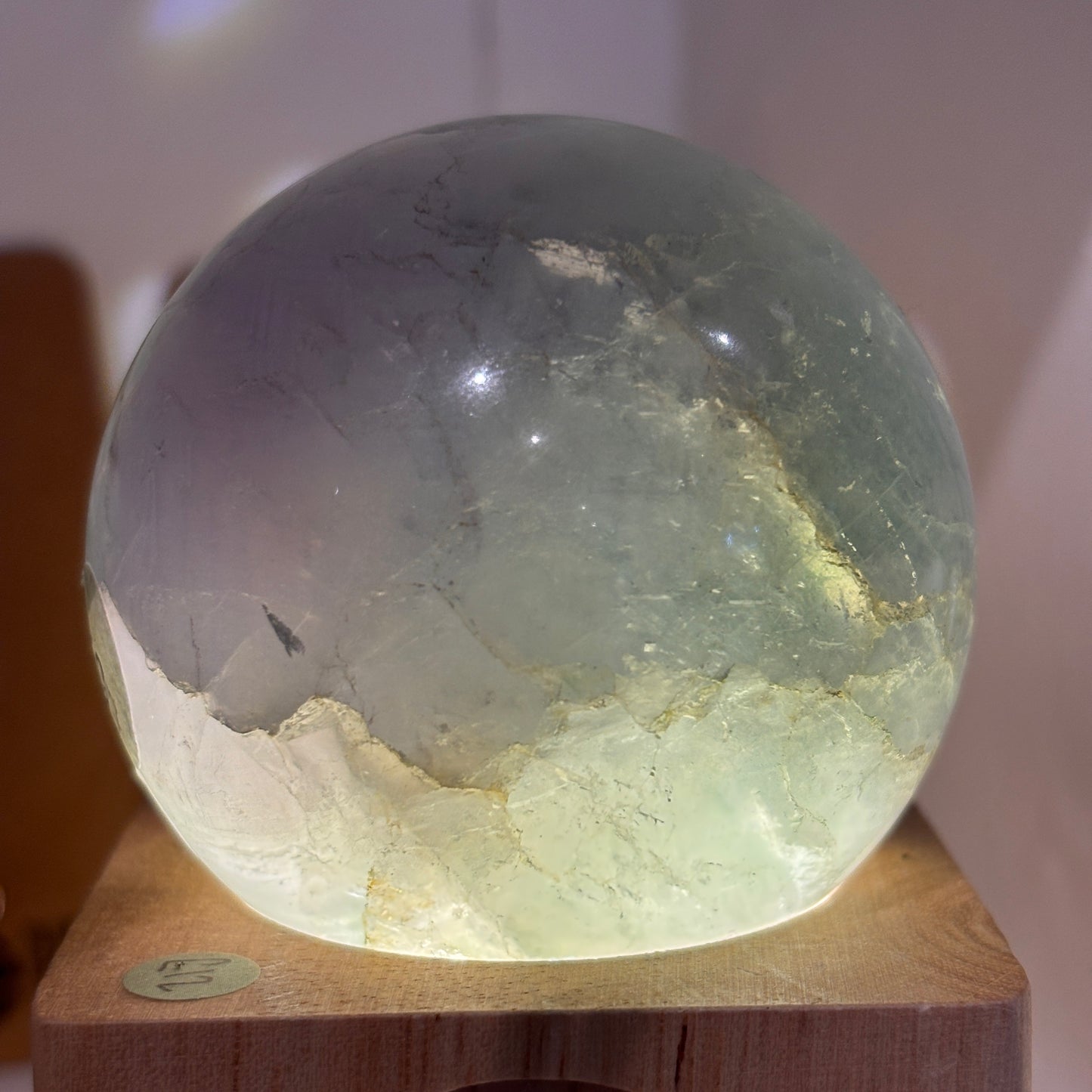 Blue Fluorite Sphere (BFS01)