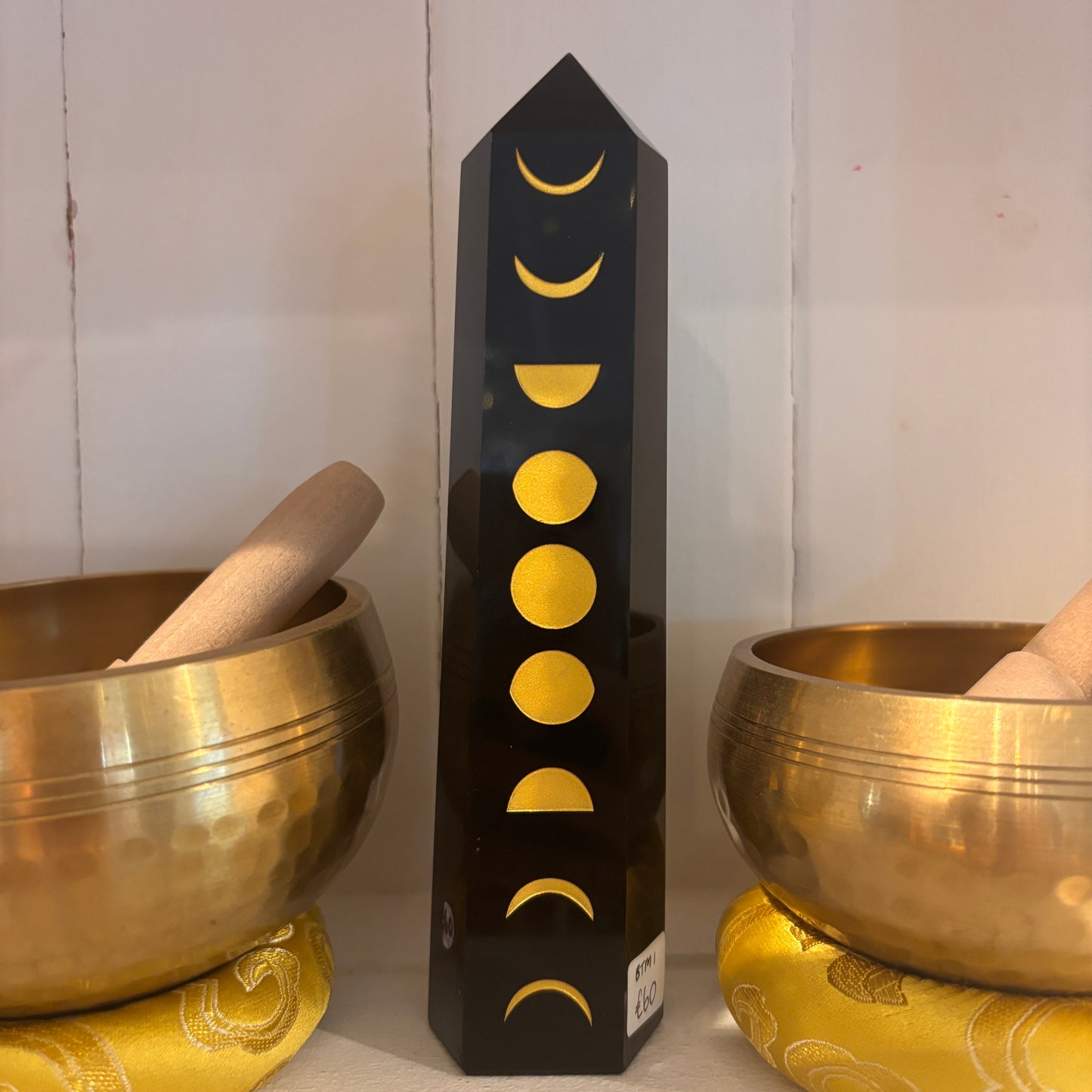 Black Obsidian Chakra Tower (BTM1)