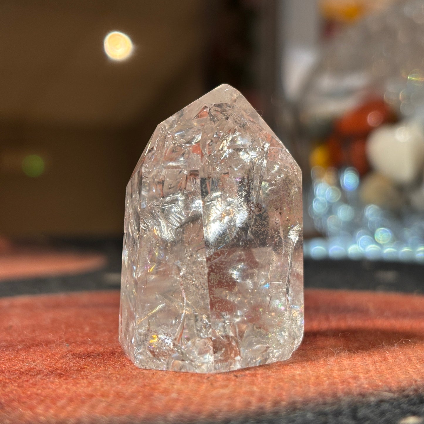 Fire & Ice Quartz Pillar (FIP1)