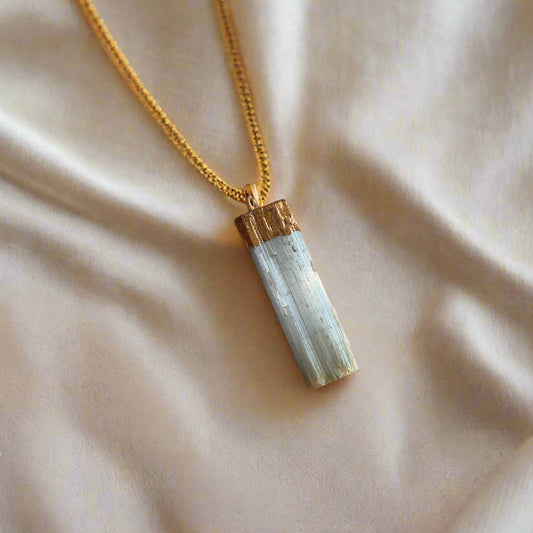 Dyed Satin Spar Necklace