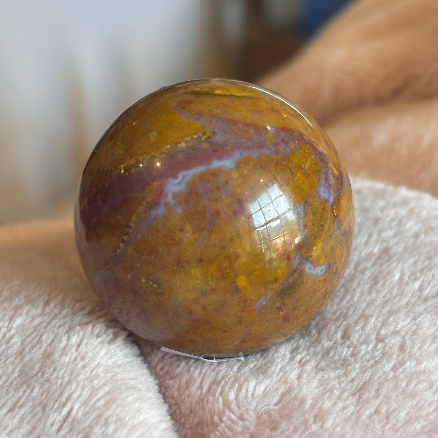 Ocean Jasper Sphere (OJS1)