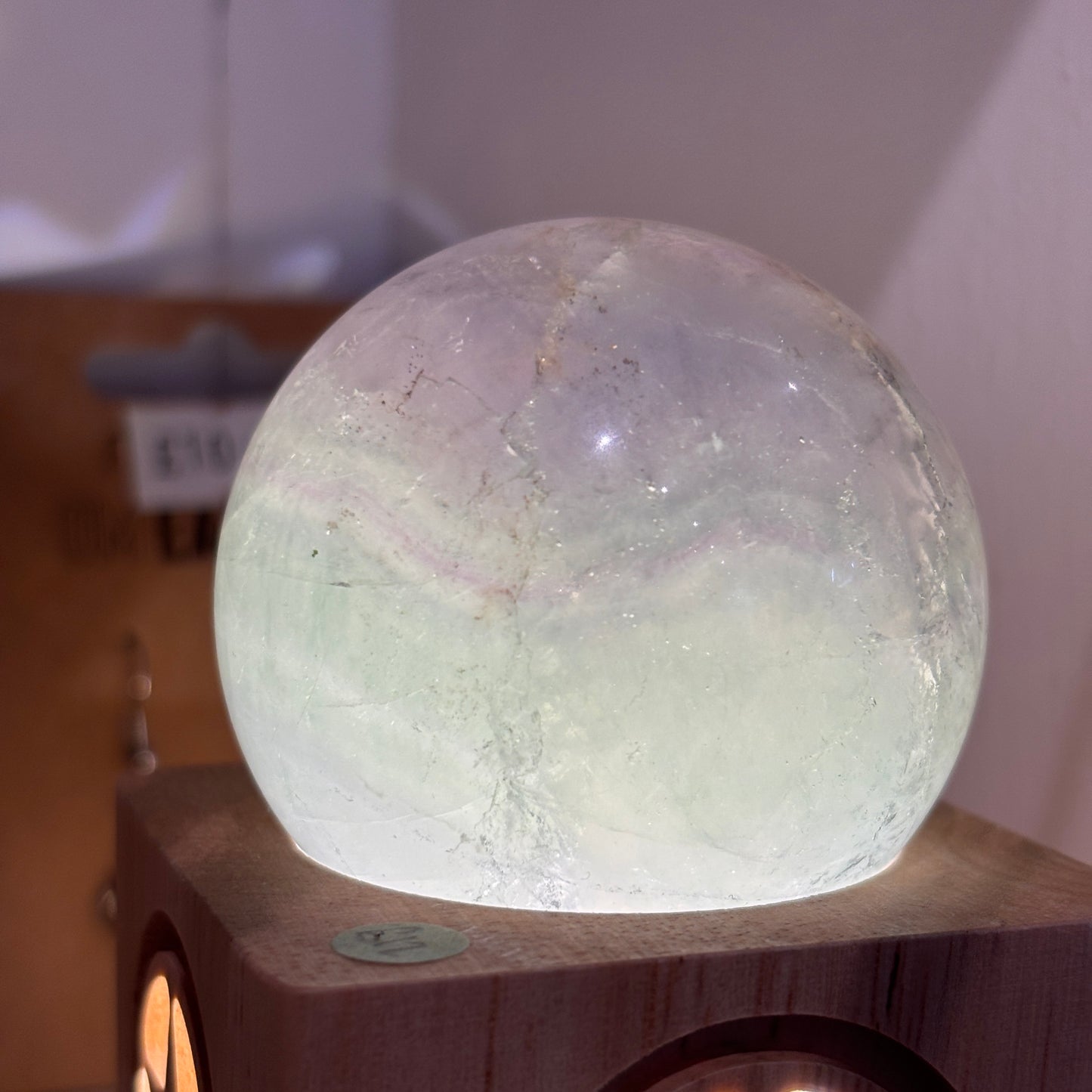 Blue Fluorite Sphere (BFS02)