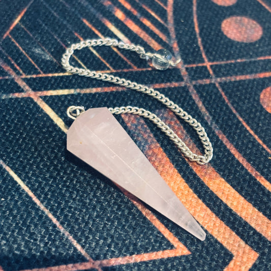 Rose Quartz Pendulum