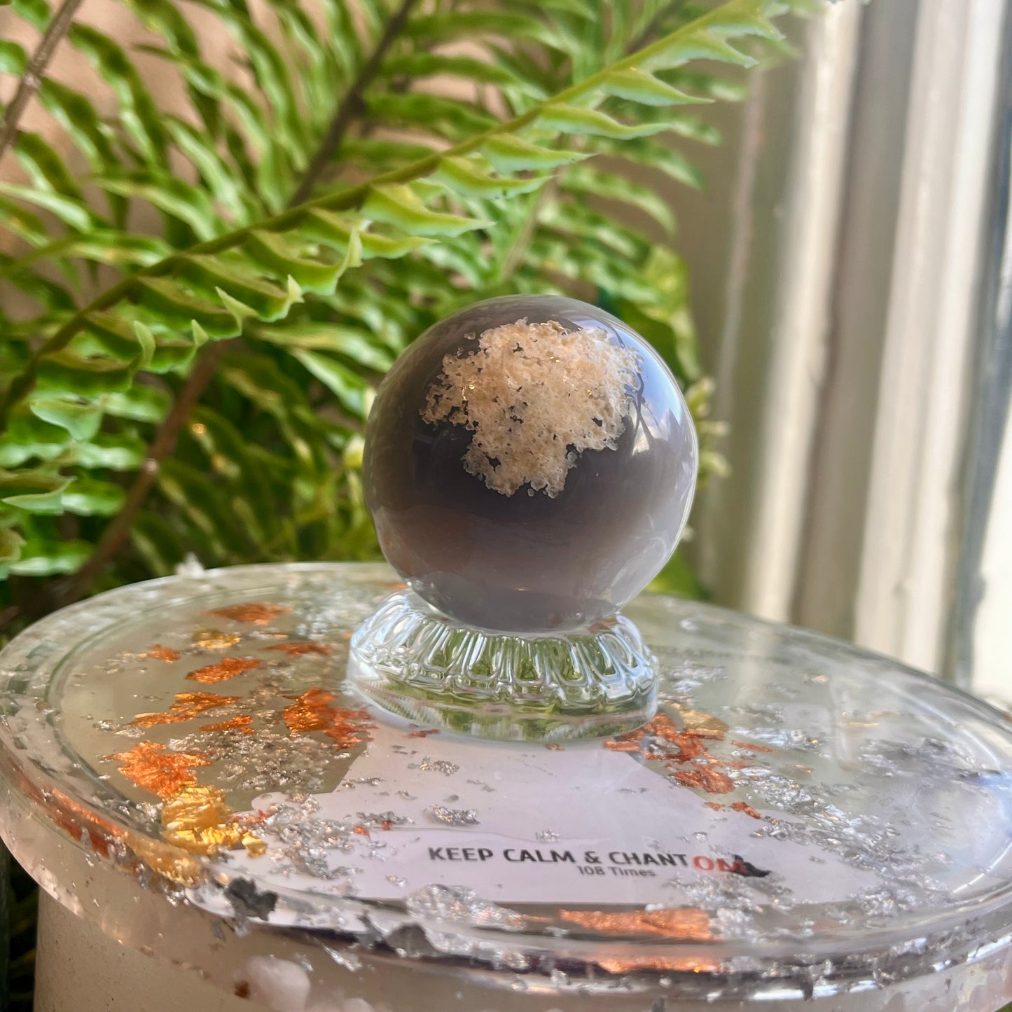 “Davina” Druzy Agate Sphere (DAS02)