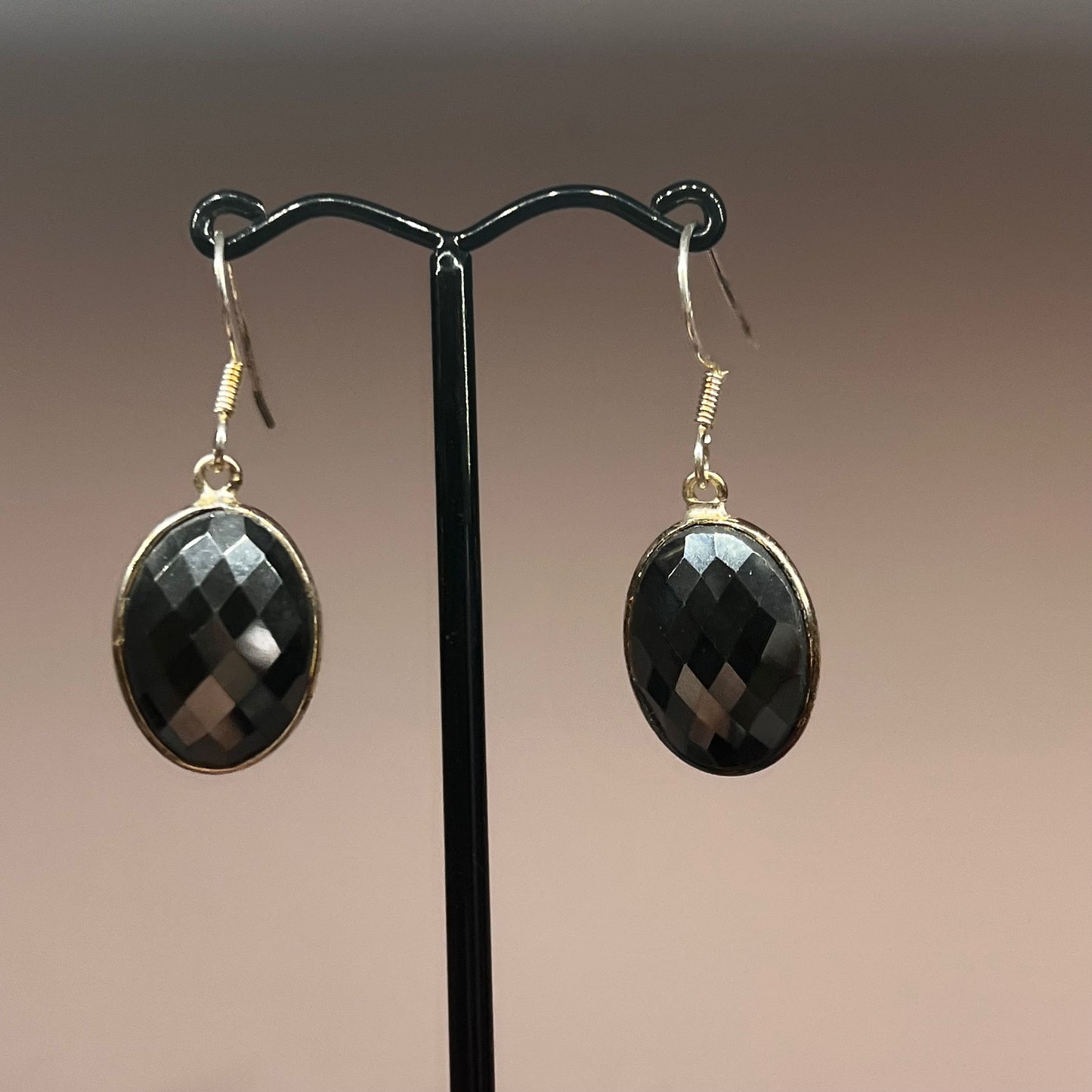 Sterling Silver Hematite Earrings