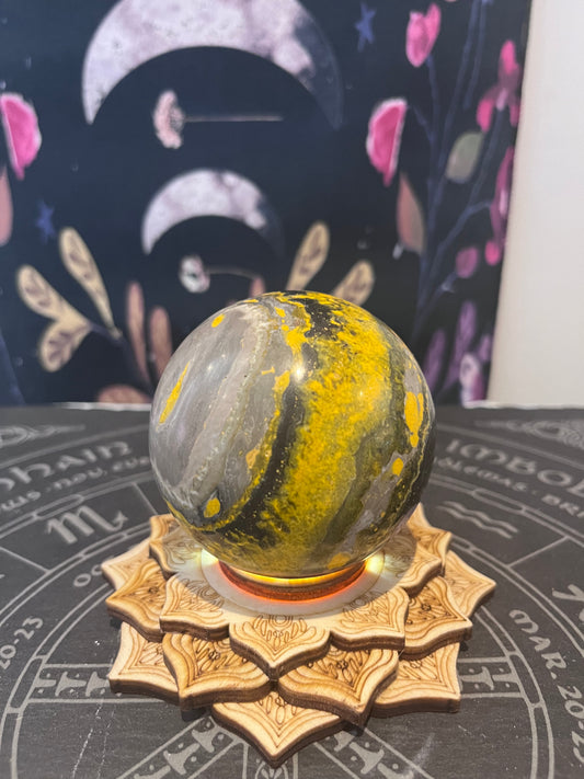 Bumblebee Jasper Sphere (BBJS04)