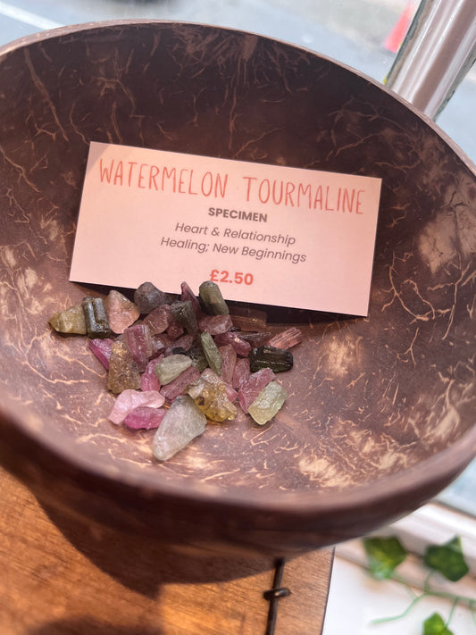 Raw Watermelon Tourmaline Pieces