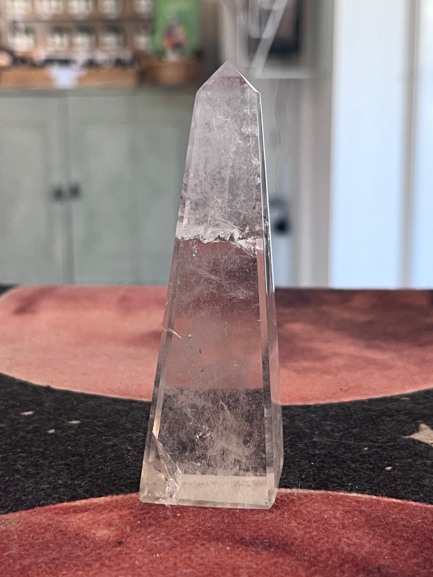 Clear Quartz Obelisk