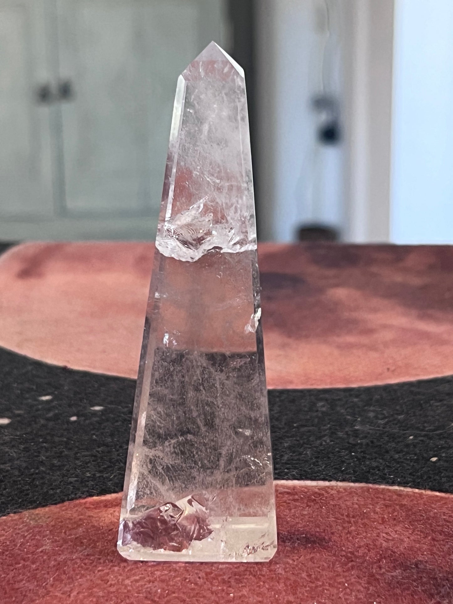 Clear Quartz Obelisk