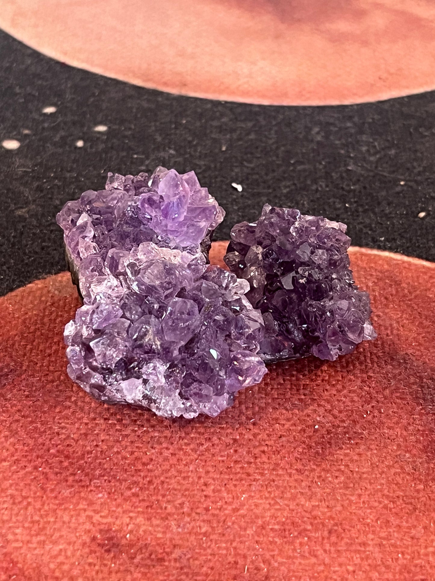 Small Amethyst Cluster Specimens