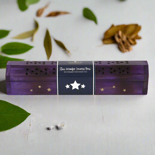 Star Purple Smoke Box with Incense Gift Set