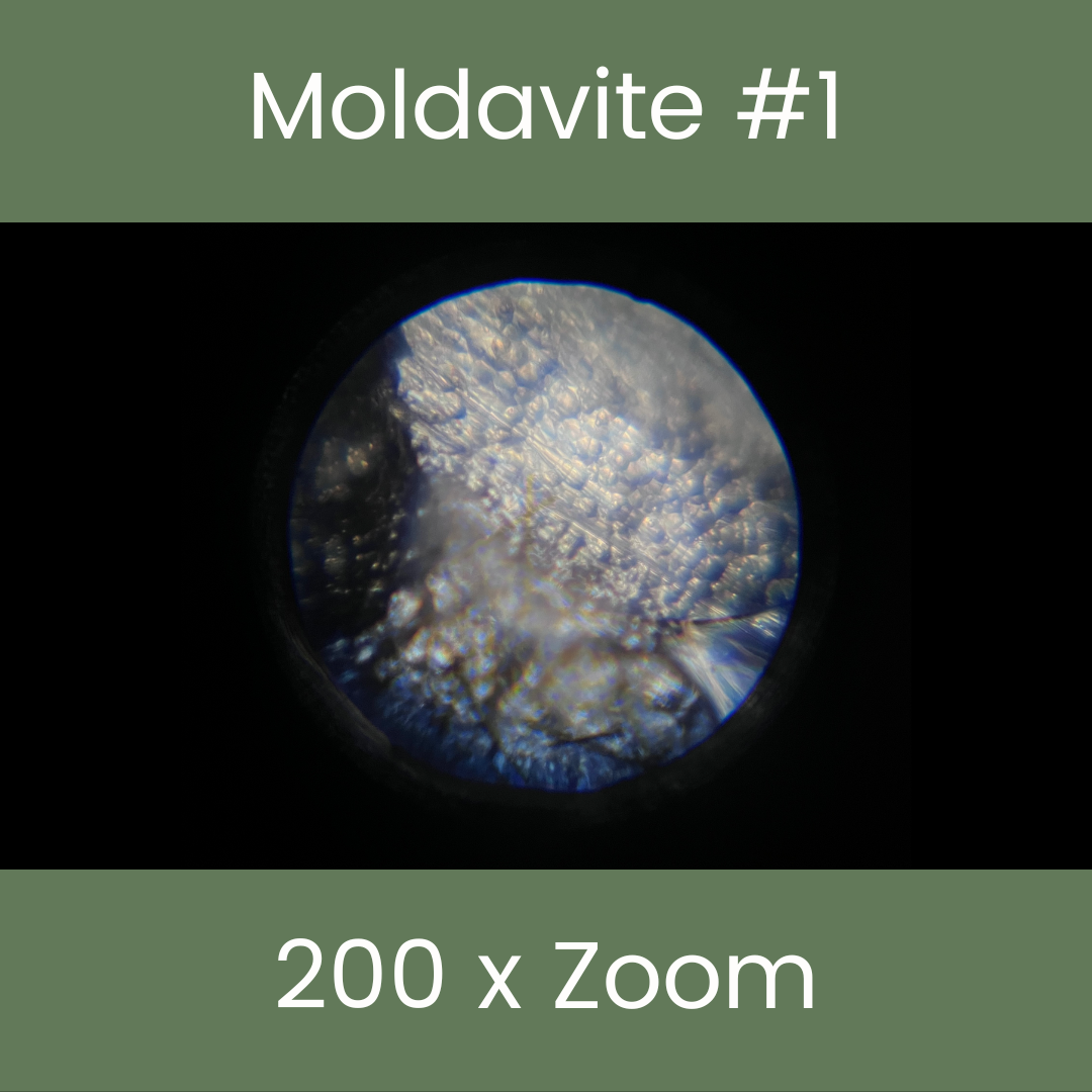 Genuine Raw Moldavite Specimen