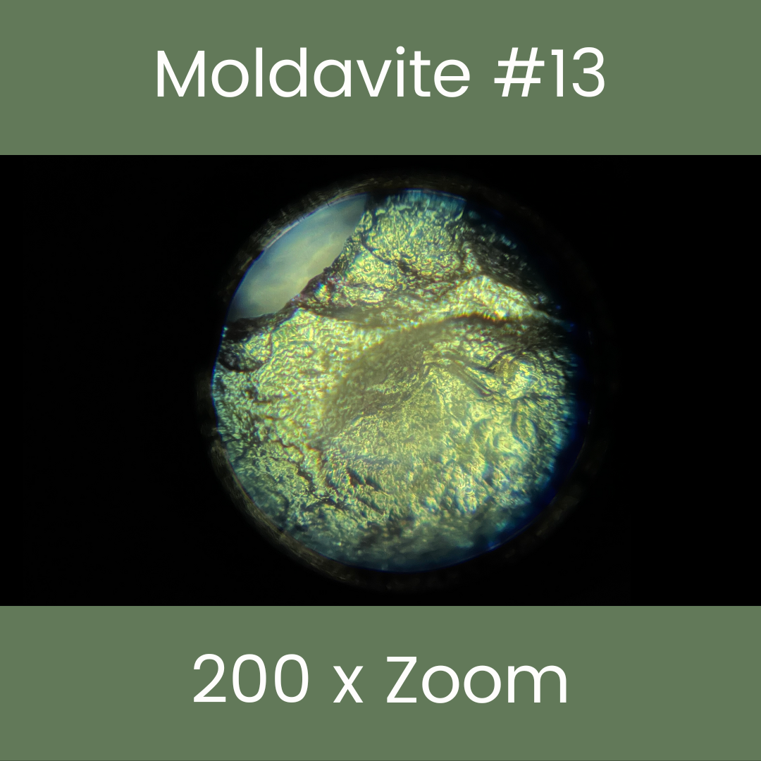 Genuine Raw Moldavite Specimen