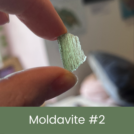 Genuine Raw Moldavite Specimen