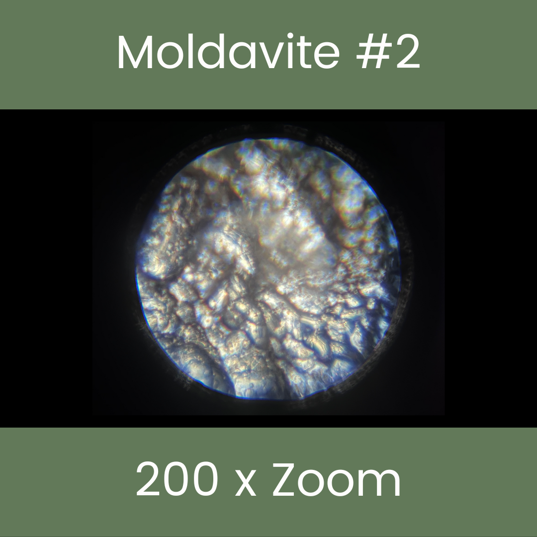 Genuine Raw Moldavite Specimen