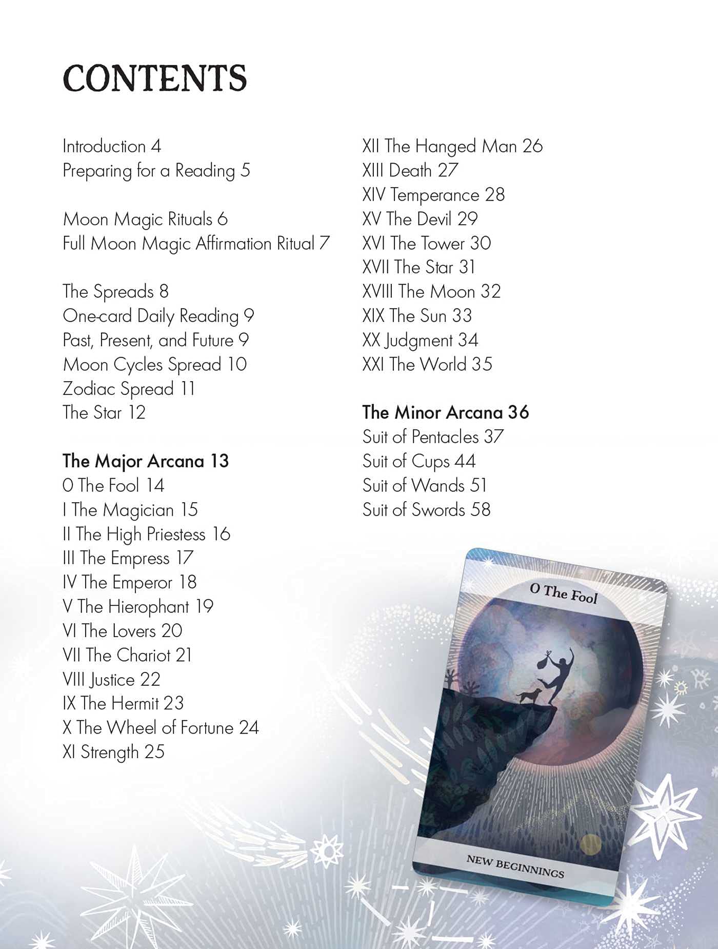 MOON AND STARS TAROT (DECK/GUIDEBOOK)