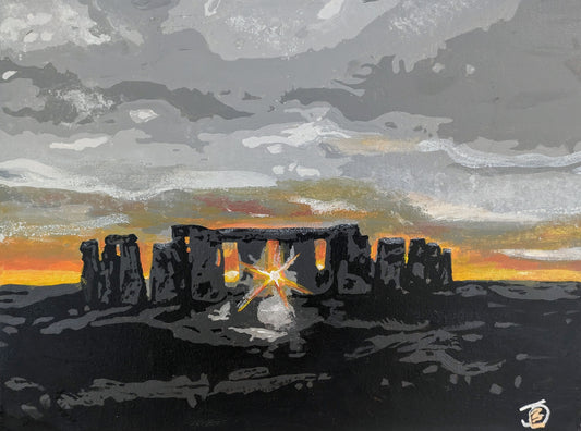 Stonehenge  - Original Painting