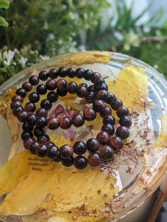 Red Tiger Eye Bracelet (8mm)