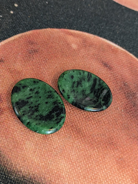 Ruby in Zoisite worry stone