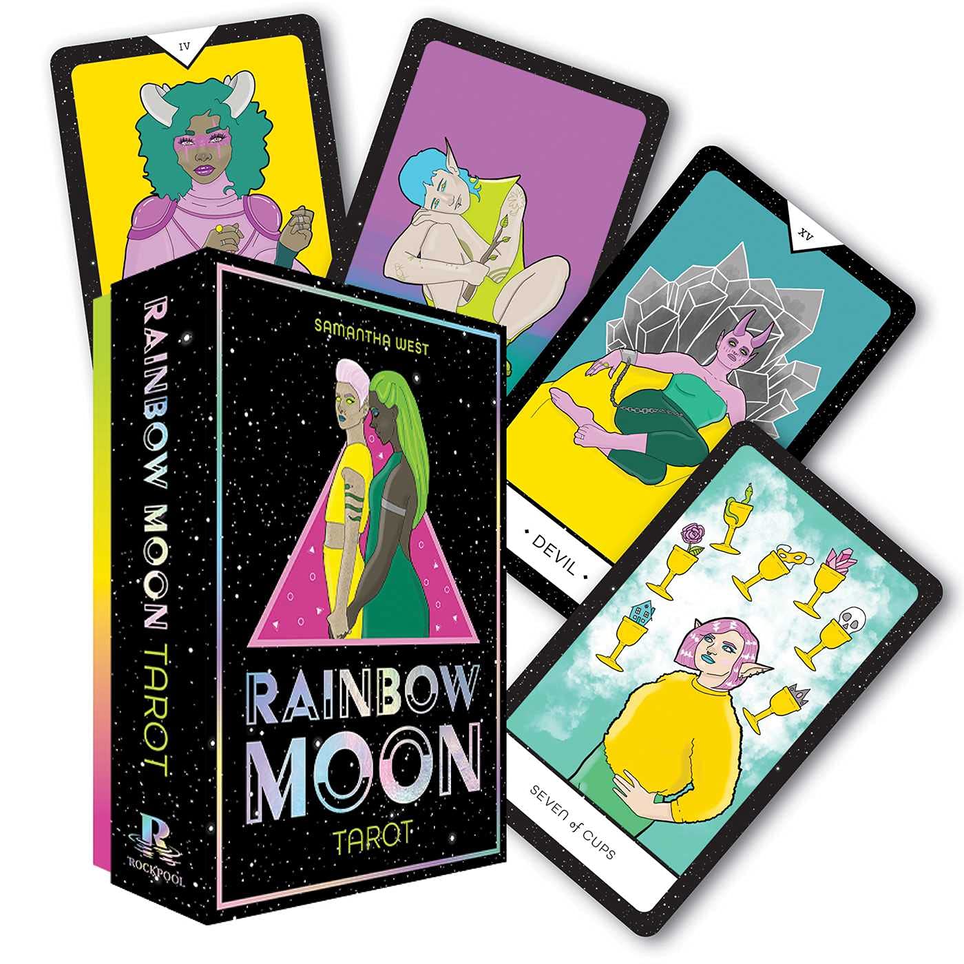 RAINBOW MOON TAROT CARDS (ROCKPOOL)