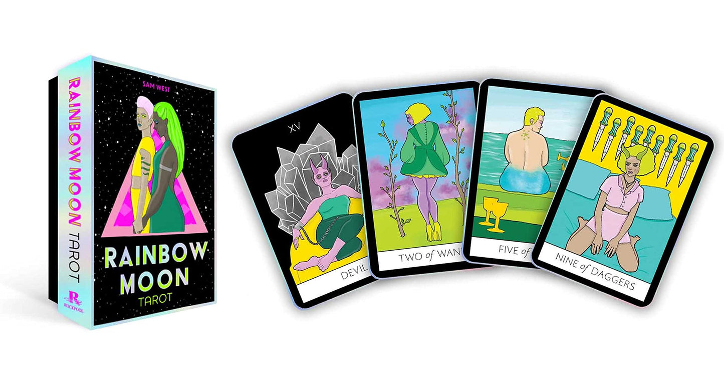 RAINBOW MOON TAROT CARDS (ROCKPOOL)