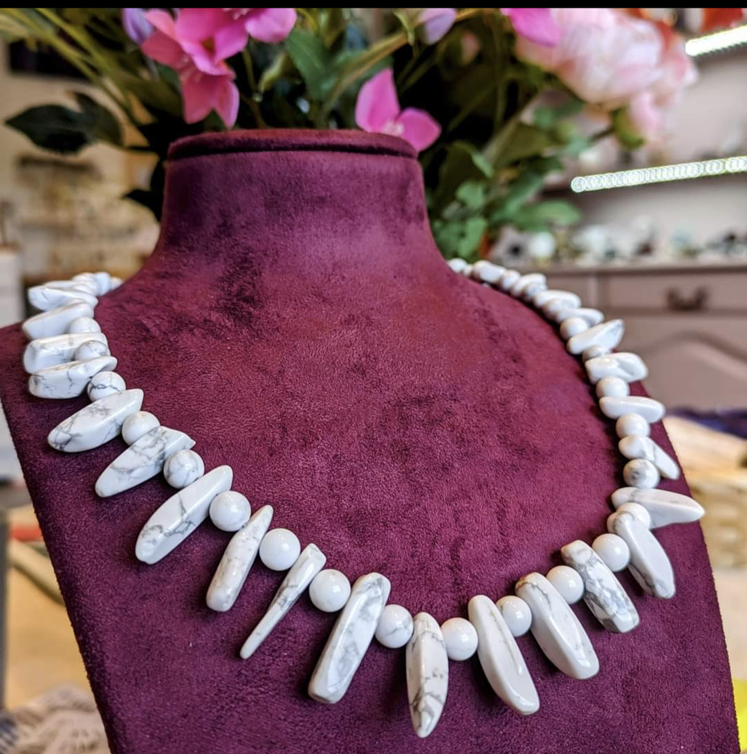 Rachel's Howlite Necklace