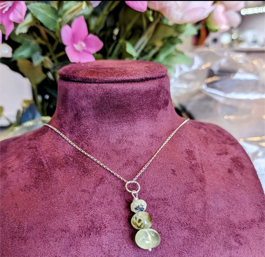 Rachel's Prehnite Necklace