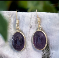 Sterling Silver Amethyst Earrings