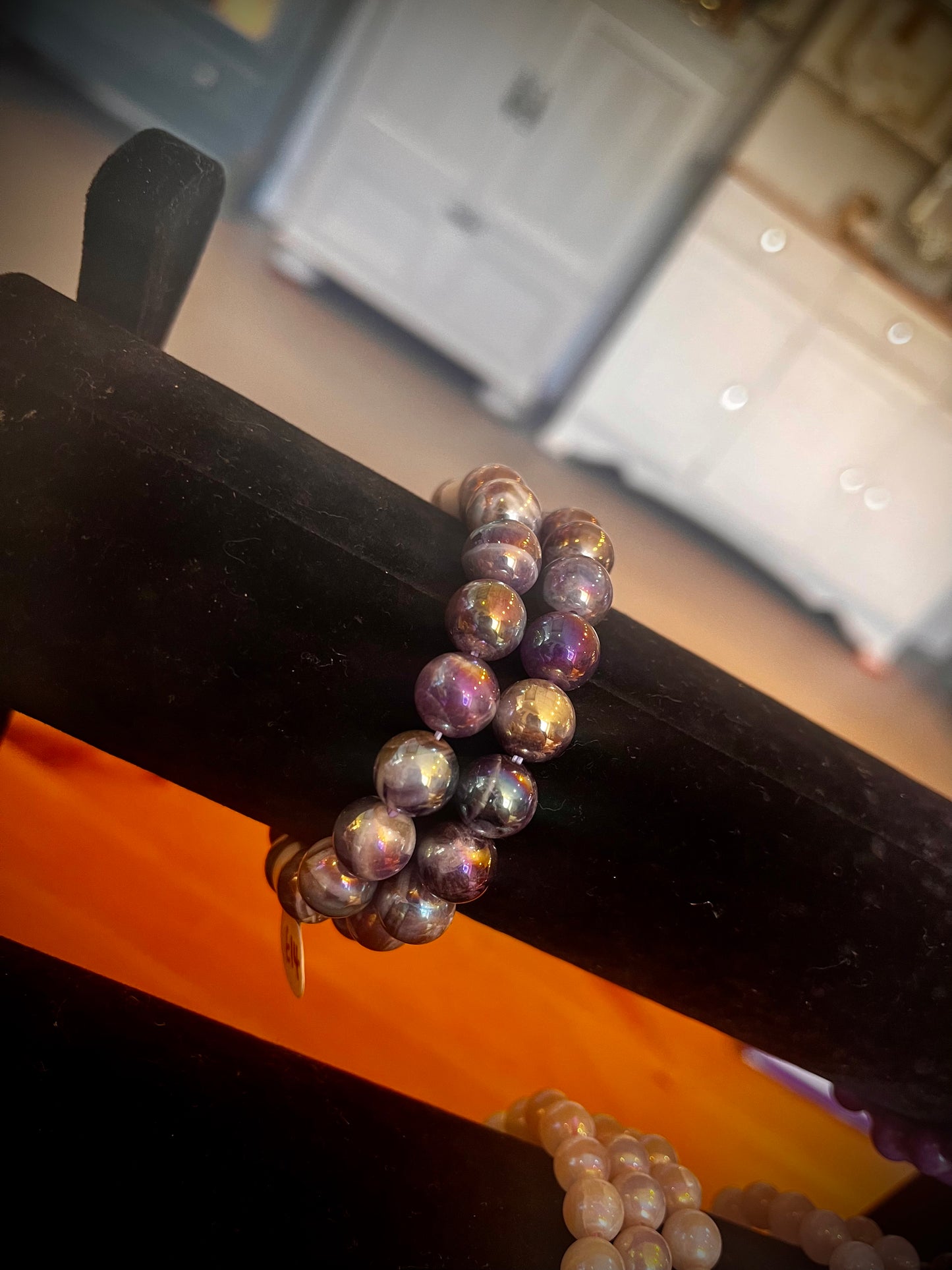 Angel Aura Amethyst Bracelet (8mm)