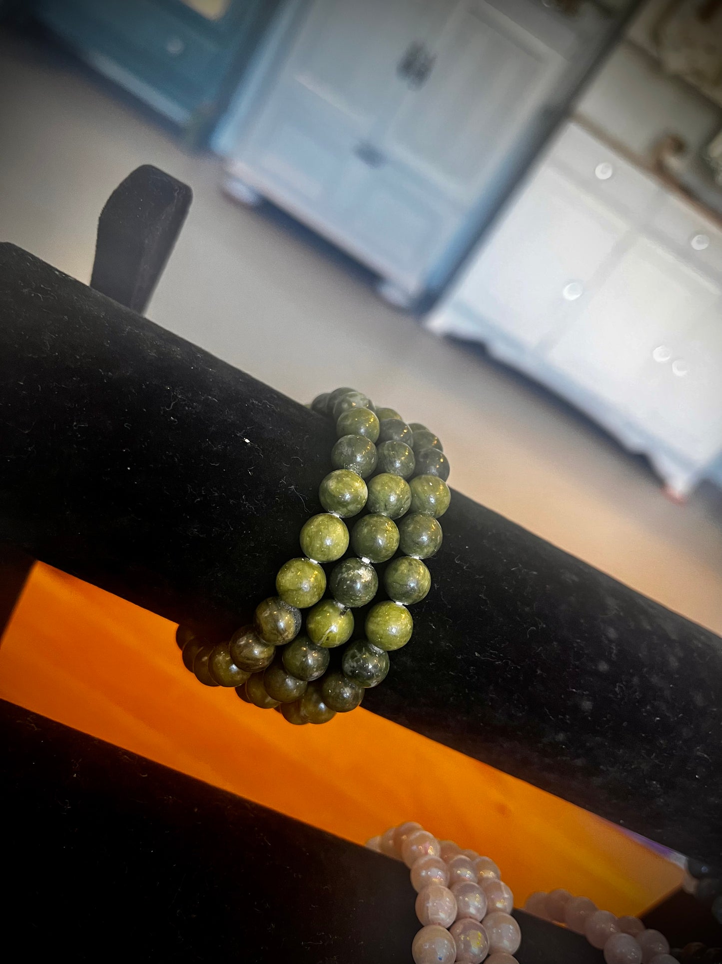 Tibetan Jade Bracelet (8mm)