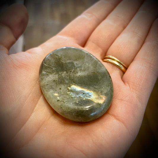 Labradorite Worry Stone