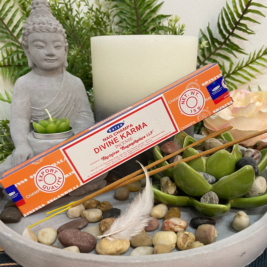 ‘Divine Karma’ SATYA Incense Joss Sticks