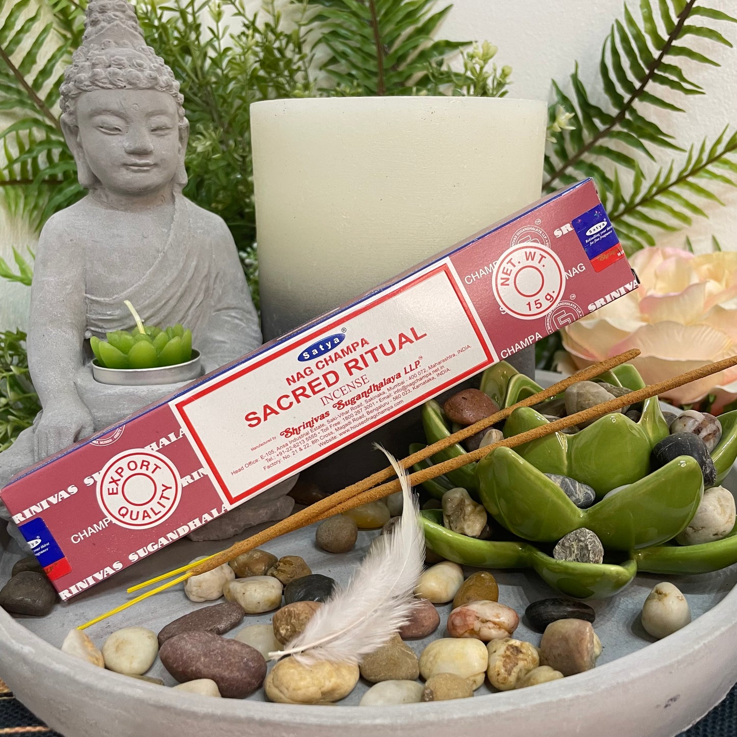 ‘Sacred Ritual’ SATYA Incense Joss Sticks