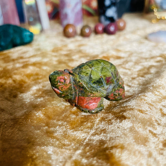 Unakite Jasper Tortoise