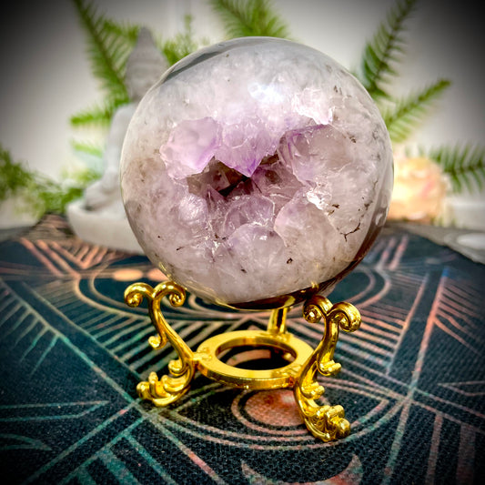 Druzy Amethyst Sphere (DAMS01)