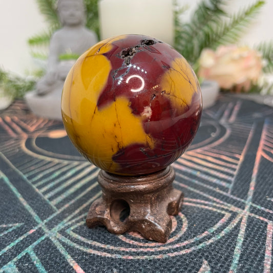 Mookaite Jasper Sphere (MJS02)