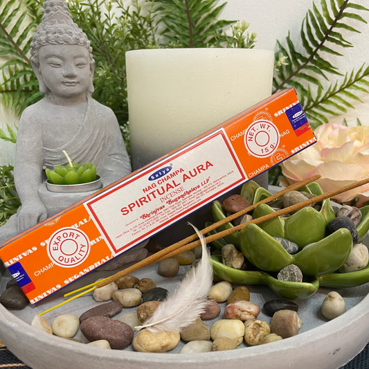 ‘Spiritual Aura’ SATYA Incense Joss Sticks