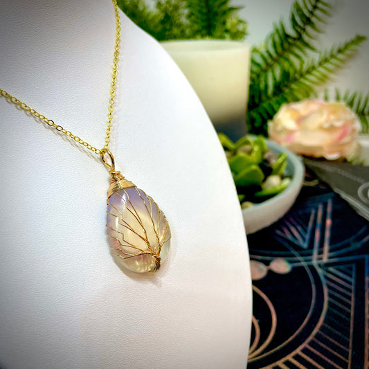 Opalite Tree of Life Necklace